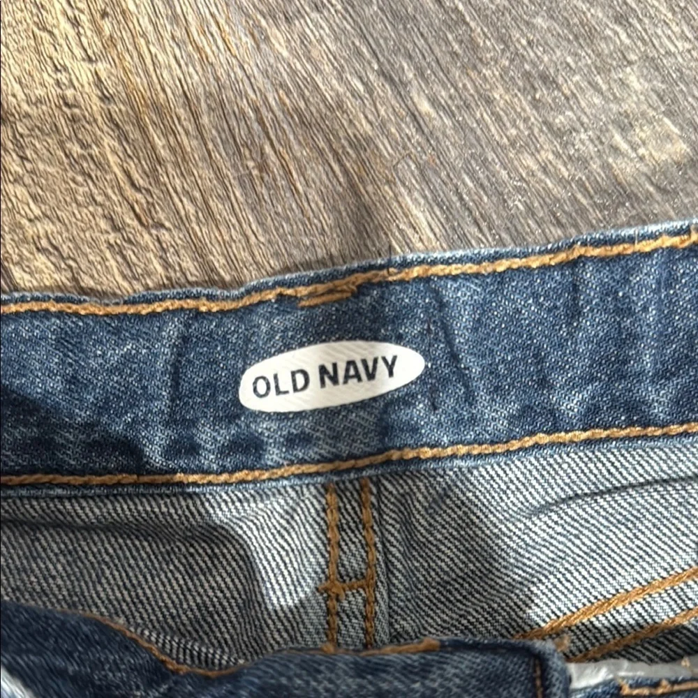 Old Navy Blue Jean Distressed Shorts